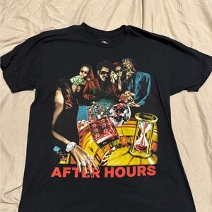 After Hours Black Graphic T-Shirt